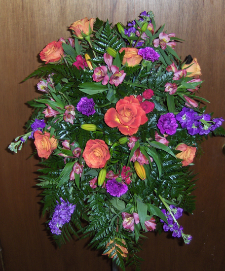 Flowers from Laurel and Donna Price