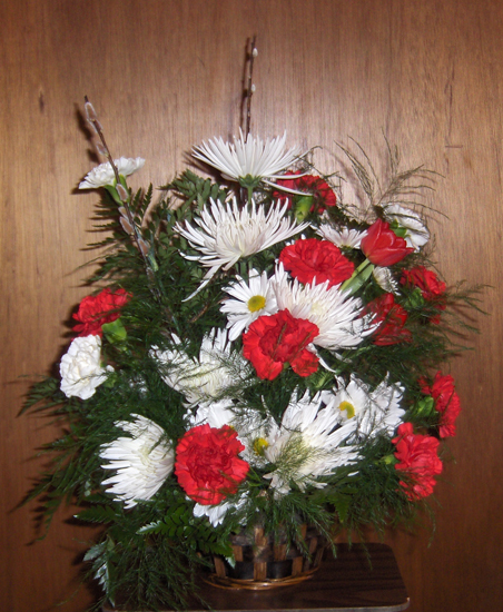 Flowers from Jerry & Joy Jones, Bob & Jodie, Mike & Debbie, Russ & Cindy, Scott & Loni, Neil & Cody