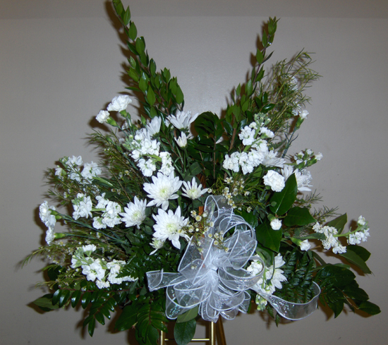Flowers from Jason, Mandey, Matte and Will Tschetter
