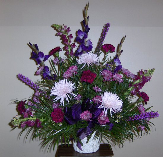 Flowers from The Todd Gikling Family and all the guys at Black Hills Power Sports
