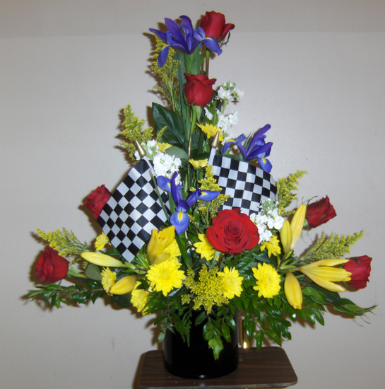Flowers from Brent & Cathy Nielsen - Nielsen Racing