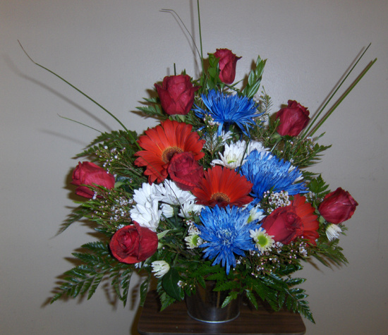 Flowers from Bill, Connie and Joel Bushore