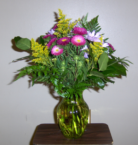 Flowers from Davey Sims