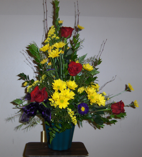 Flowers from Tom Kruger
