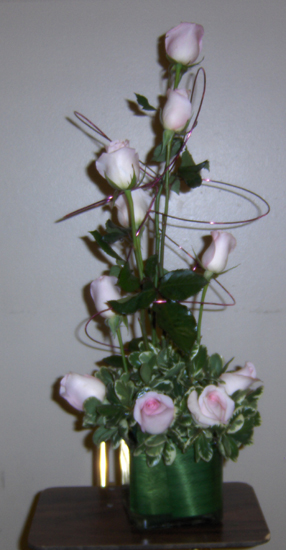 Flowers from Les, Mary and Mike Stadel - Johnson Machine and Napa Auto Parts