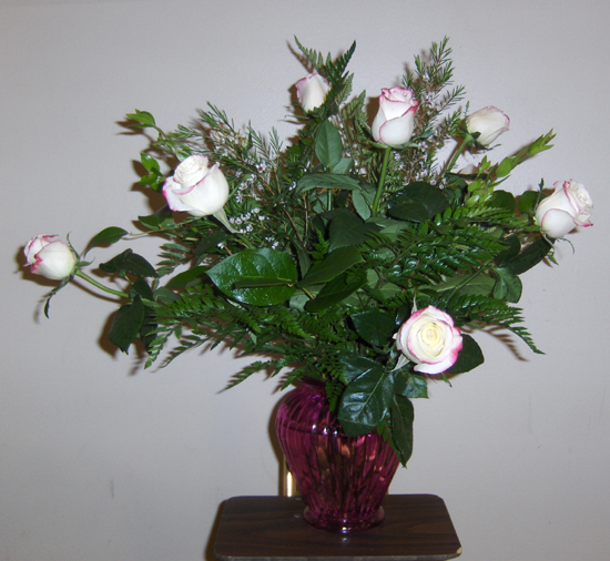 Flowers from Sid Houdek and Friends at Butler Machinery