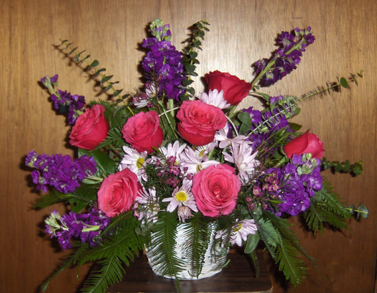 Flowers from TJ & Jeanine and Family