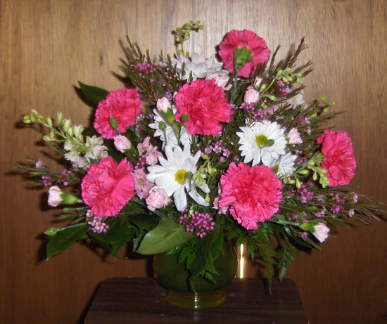 Flowers from Shelly, Susan and Families