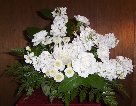 Flowers from Cabin Fever Floral - Glen David, Kerry and Family