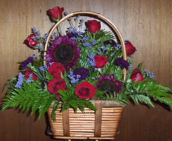 Flowers from Ray Jr. and Anita