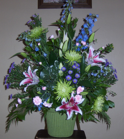 Flowers from Jim and Janice