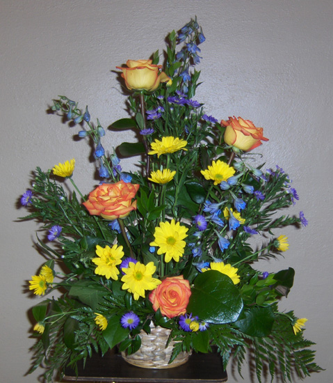Flowers from Wade and Family