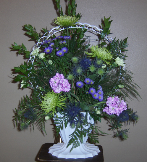 Flowers from Don & Kerry Burns and Philip Motor and Employees