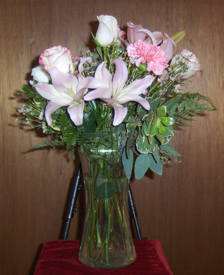 Flowers from Jerry & Audrey, Don & Debbie Carley
