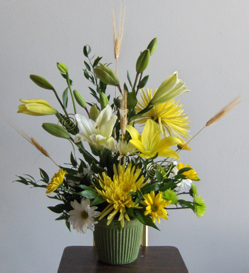 Flowers from First National Bank