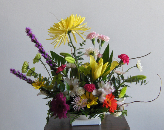 Flowers from Eric Schulte