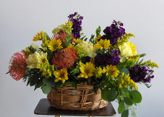 Flowers from Lon, Sandy, Michaela, Matt and Annie