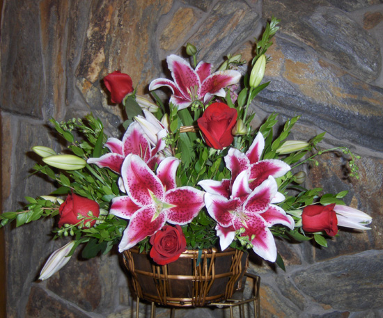 Flowers from Kent & Sheila Olson
