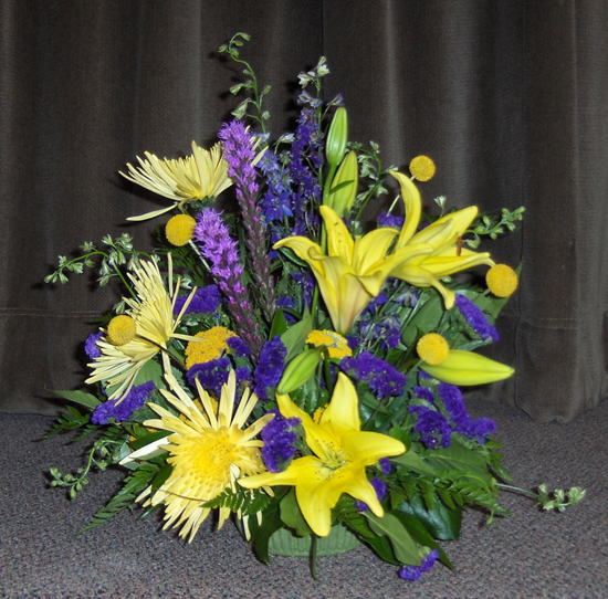 Flowers from Grossenburg Implement Employees