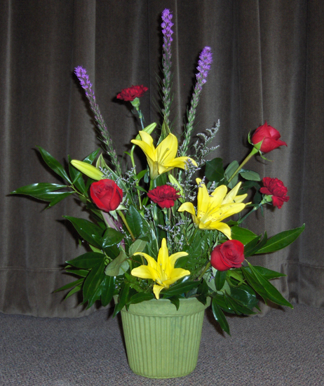 Flowers from Erwin, Marilee, and Family, Roger, Becky and Family, Don & Sharon