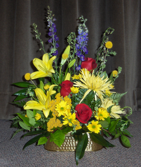 Flowers from Jerry & Audrey, Don & Debbie Carley