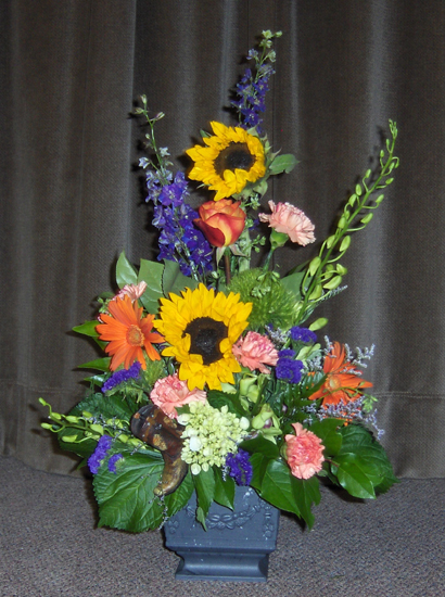 Flowers from Orval & Charlotte Schainost's 3 Daughters - Julie, Darlene and Miriam