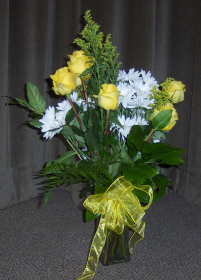 Flowers from Randy, Bounyeng, Dereck, Jesse and Sarina Carstensen