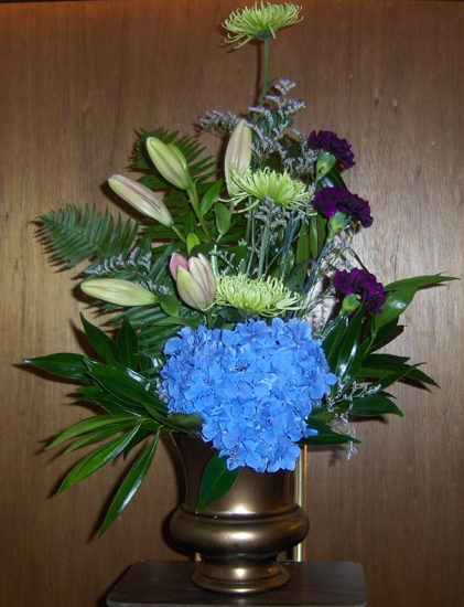 Flowers from Jan & Bob, Dan & Bev, Betty & Mick, Ed & Mary, Burt & Angie