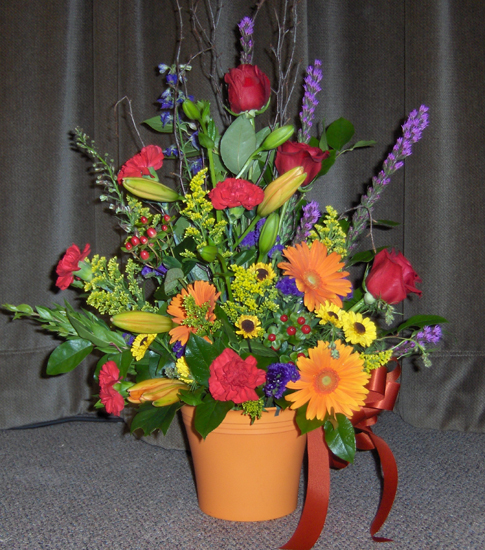 Flowers from Billie & Connie and Family