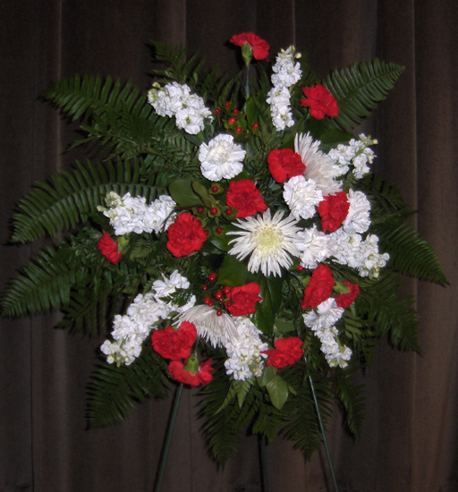 Flowers from Ed & Cindy, Chuck & Janice, Tim & Julie, Mary & Al, Megan and the Families