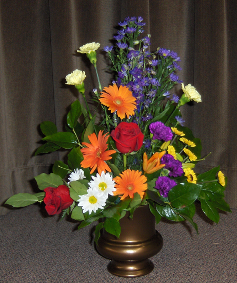 Flowers from Friends at First Gold Hotel