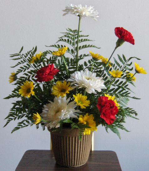 Flowers from Karla Hedman, Jack Dugan, Jackson Dugan