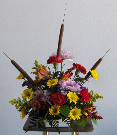 Flowers from Jamie, Mary, Kathy, and Jed Brown