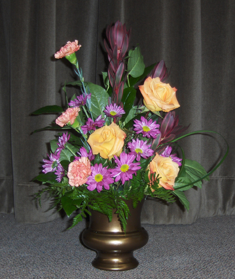 Flowers from Haakon County School Board