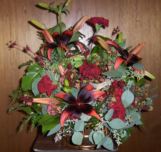 Flowers from Bob & Patty Mostert