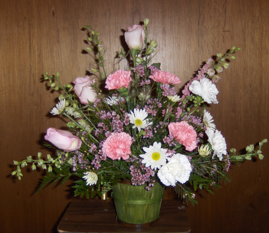 Flowers from Keleey, Katie, Lukas, Michelle & David Butler