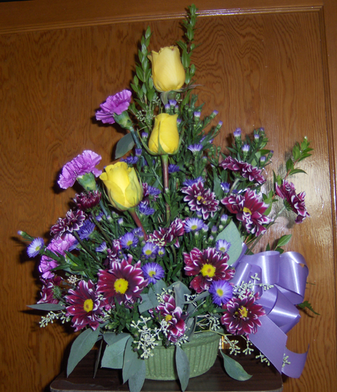 Flowers from The Gittings and Shaw Families