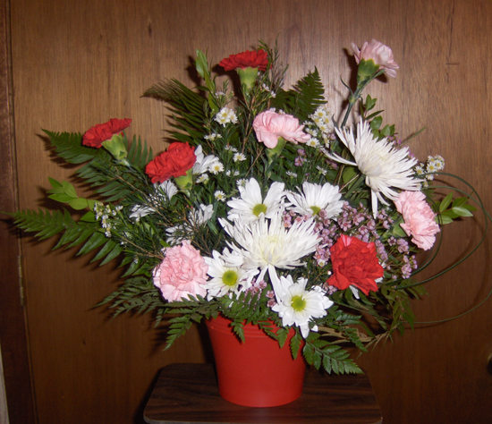 Flowers from The Schardin's - Anitra, Sharon, Rich, Janice, Diane and Mark