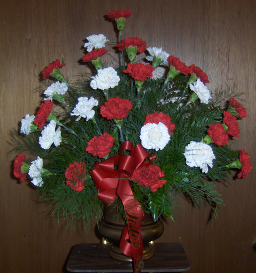 Flowers from Sonny, Chuckie and Family, Bob & LaVonne, Paula & Bill, Darryl & Kaye, Shirley & Sandy