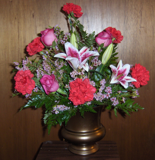 Flowers from Friends at Lewis Agency