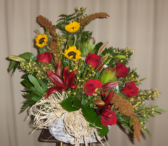 Flowers from Bill & Julie Masterson