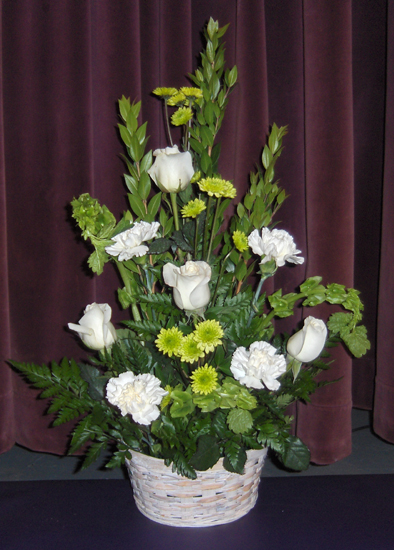 Flowers from Maurice & Cathie Handcock and Families