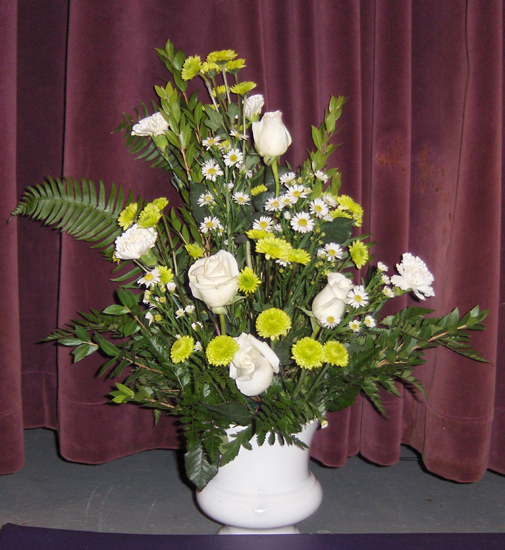 Flowers from Sandy & Dick Dovey
