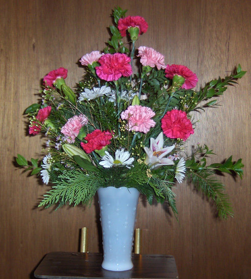 Flowers from Steven Brean and Michael