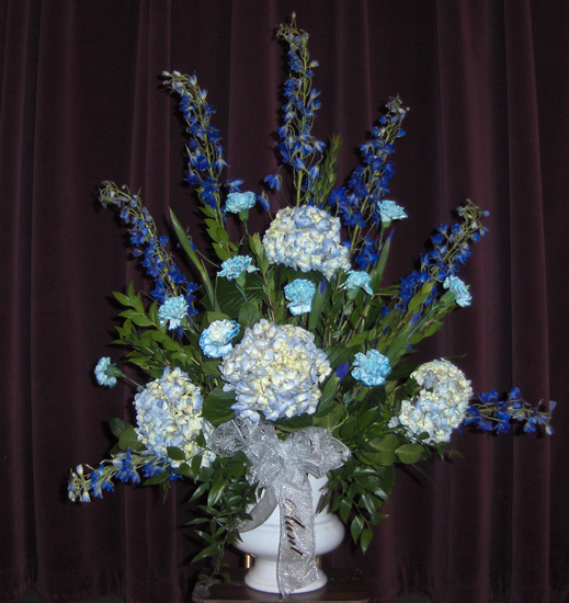Flowers from Melody, Scot, Tyrel, Taran, and Tate