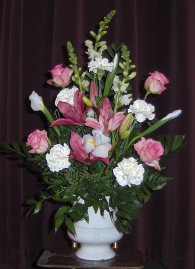 Flowers from Club 27 - Lonny, Carrie and Employees