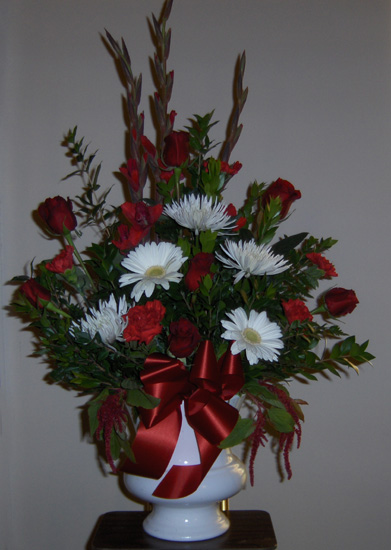 Flowers from Paul Otis Family, Darrell Otis Family, and Florence Gropper
