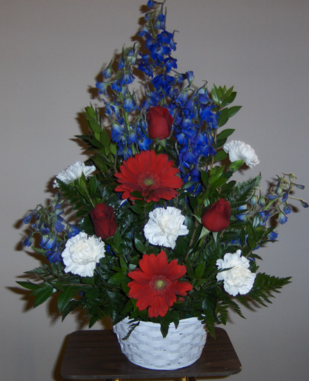 Flowers from The Hogen Family:  Florence, Phil & Marty, Don & Randi, Bax & Diane, Cash & Julie