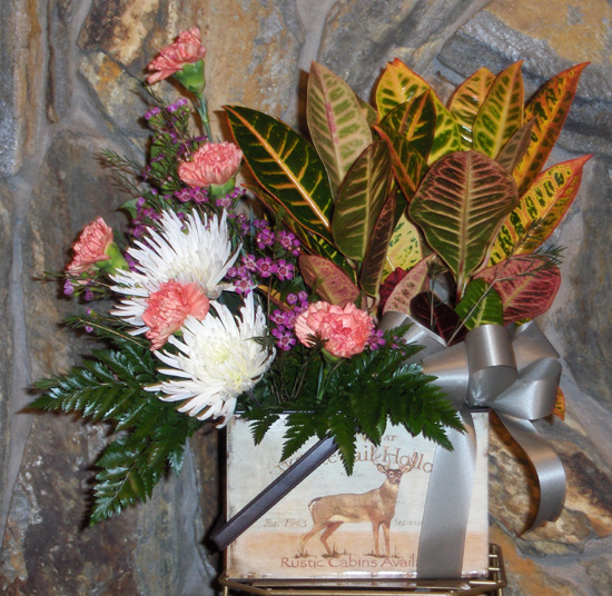 Flowers from James & Cindy Hoag