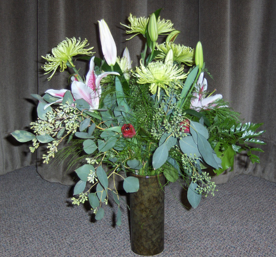 Flowers from Jeremy & Jeanette, Grady and Family